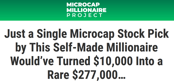 Microcap Millionaire Project